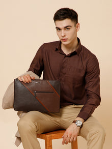 Variegated Leather Laptop Sleeve
