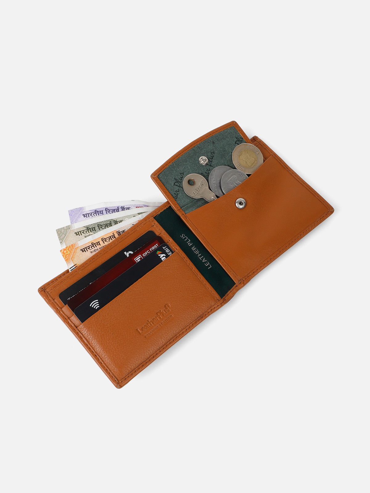 Smooth Natural Leather Wallet