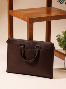 Slim Leather Laptop Sleeve