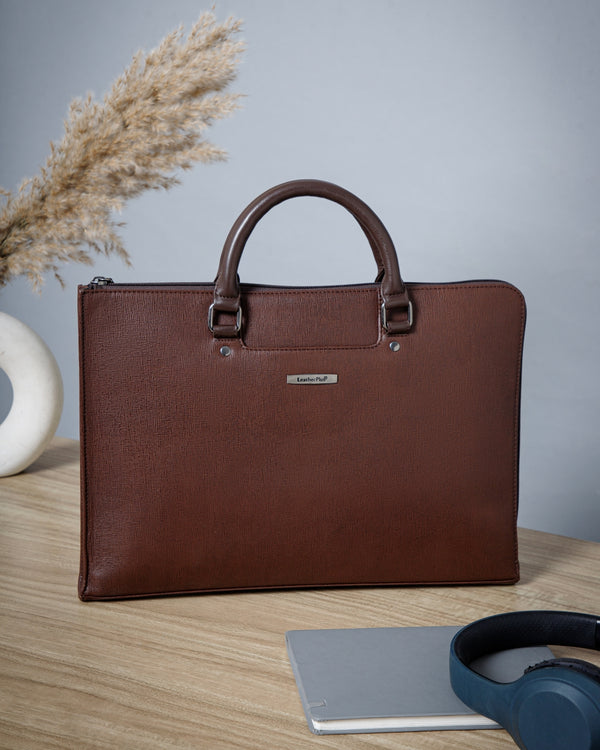 Saffiano Leather Laptop Sleeve