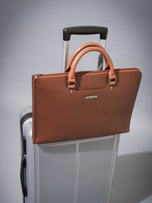 Saffiano Leather Laptop Sleeve