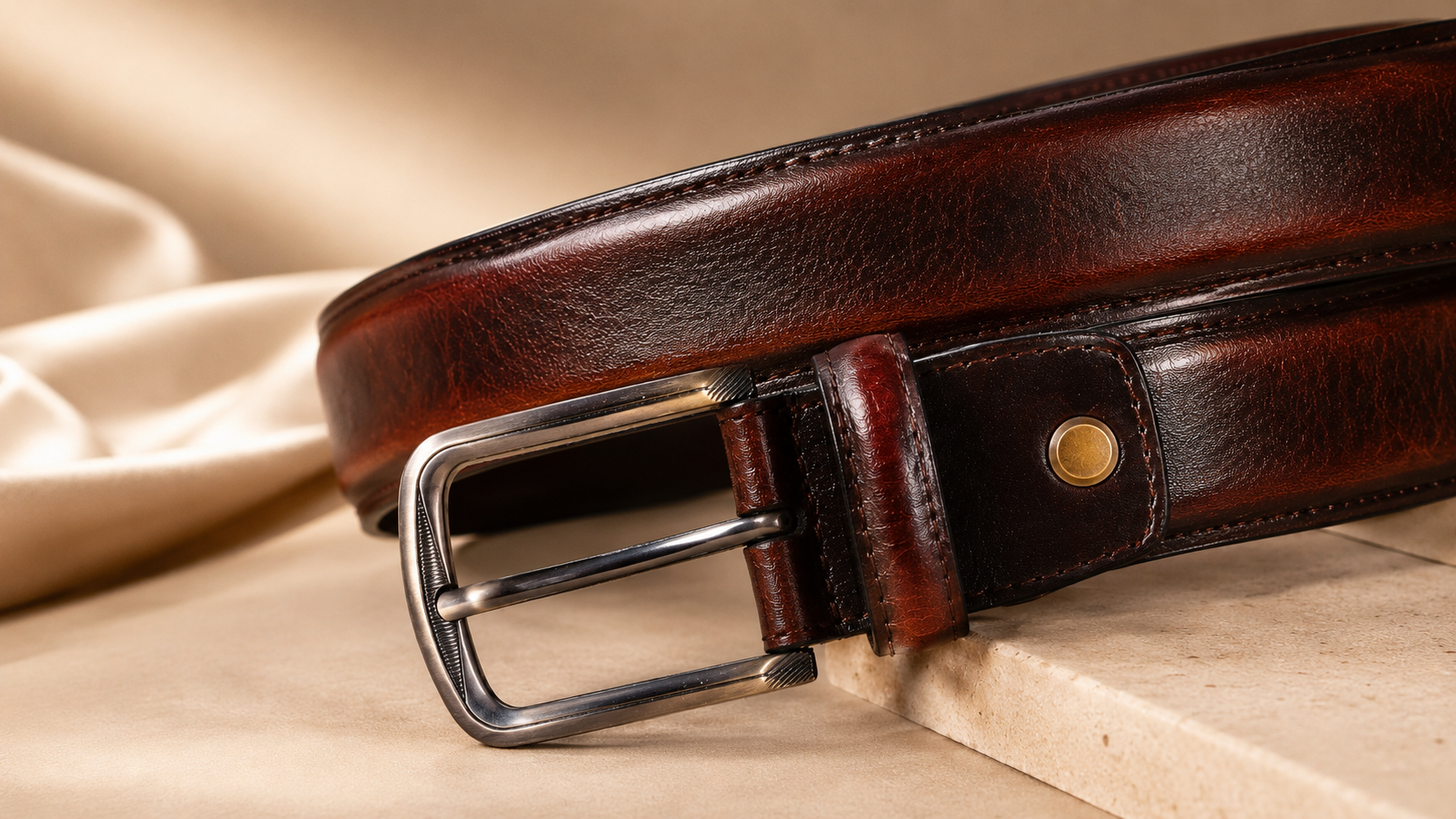 Trendy Formals Men Leather Belt