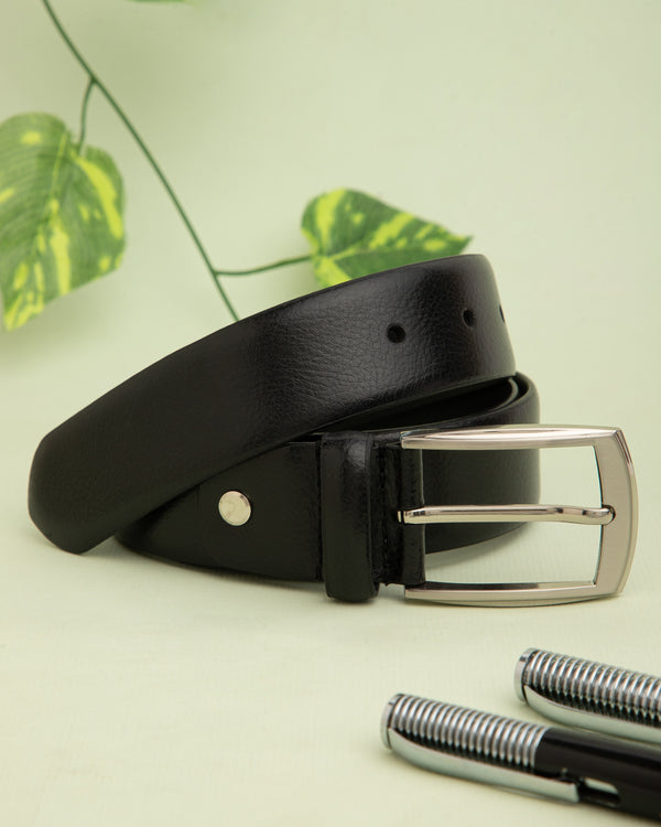 Sleek Formal Leather Belt