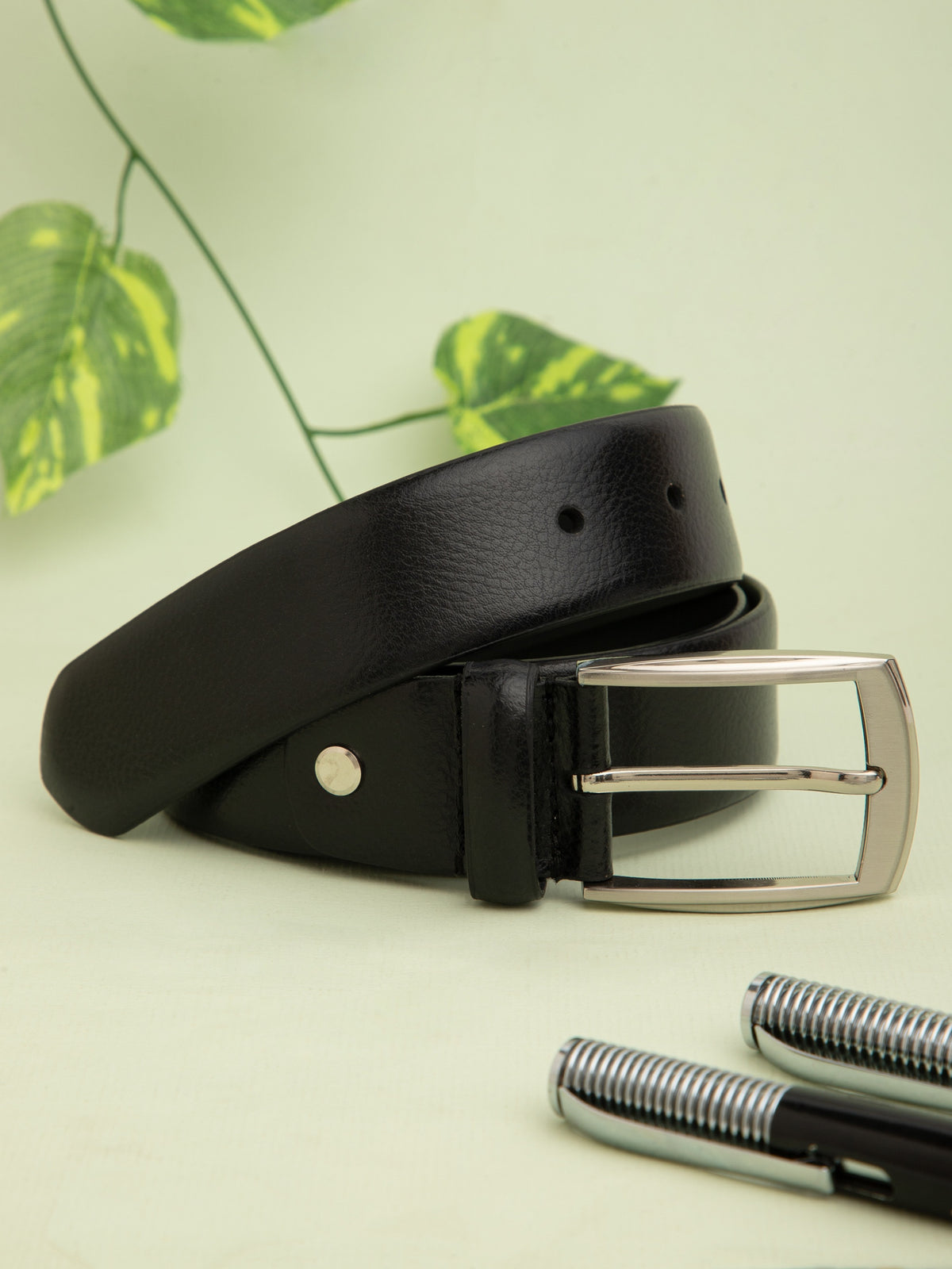 Sleek Formal Leather Belt