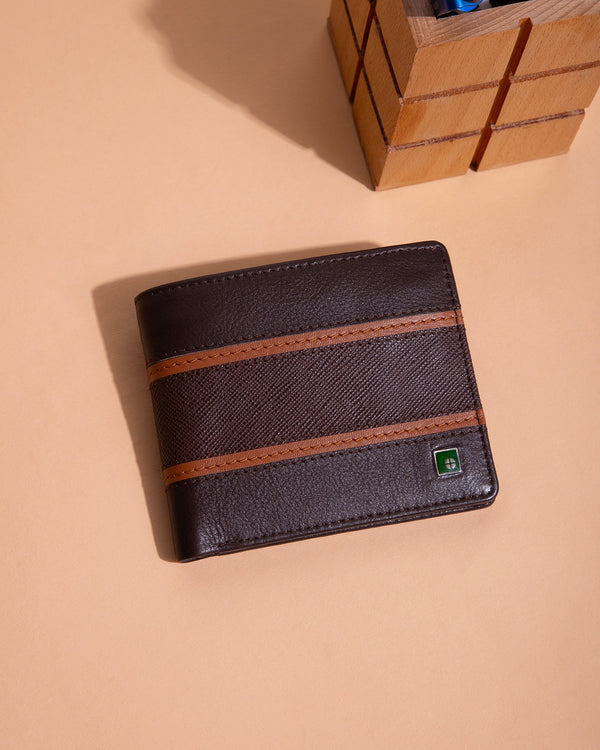 Canvas Leather Wallet