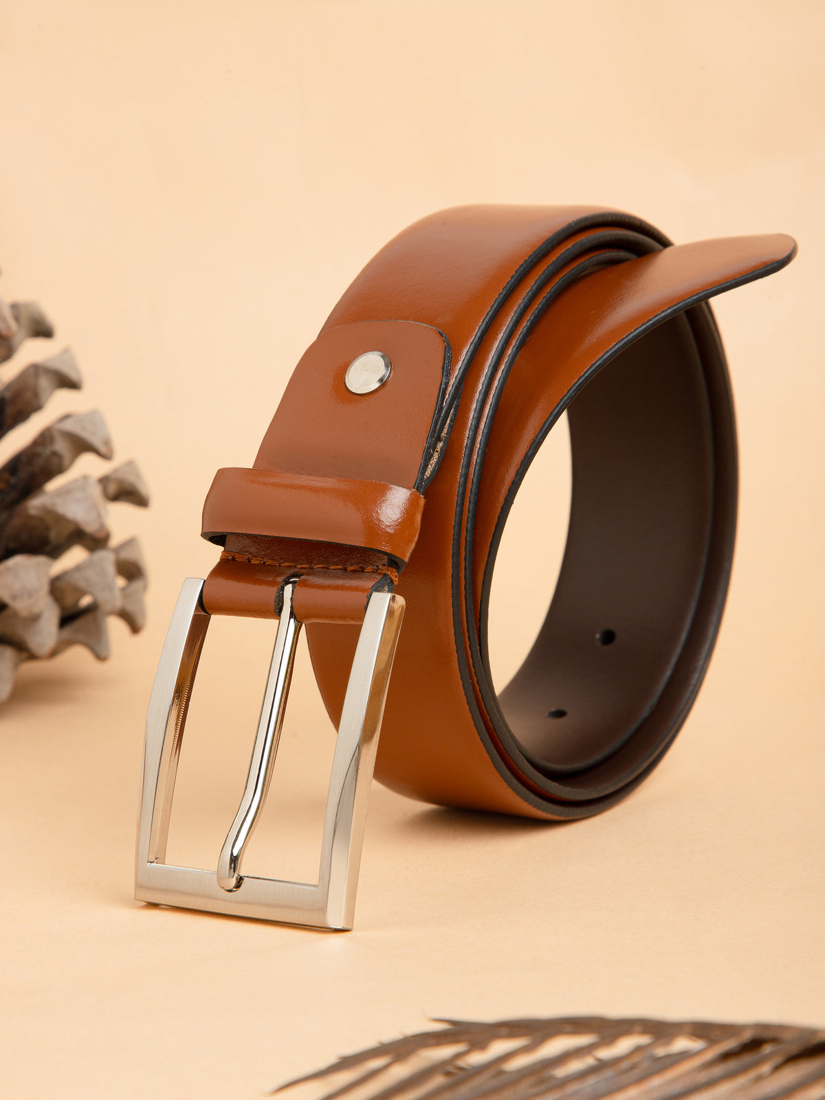 Formal Men Belt IT-033 Tan
