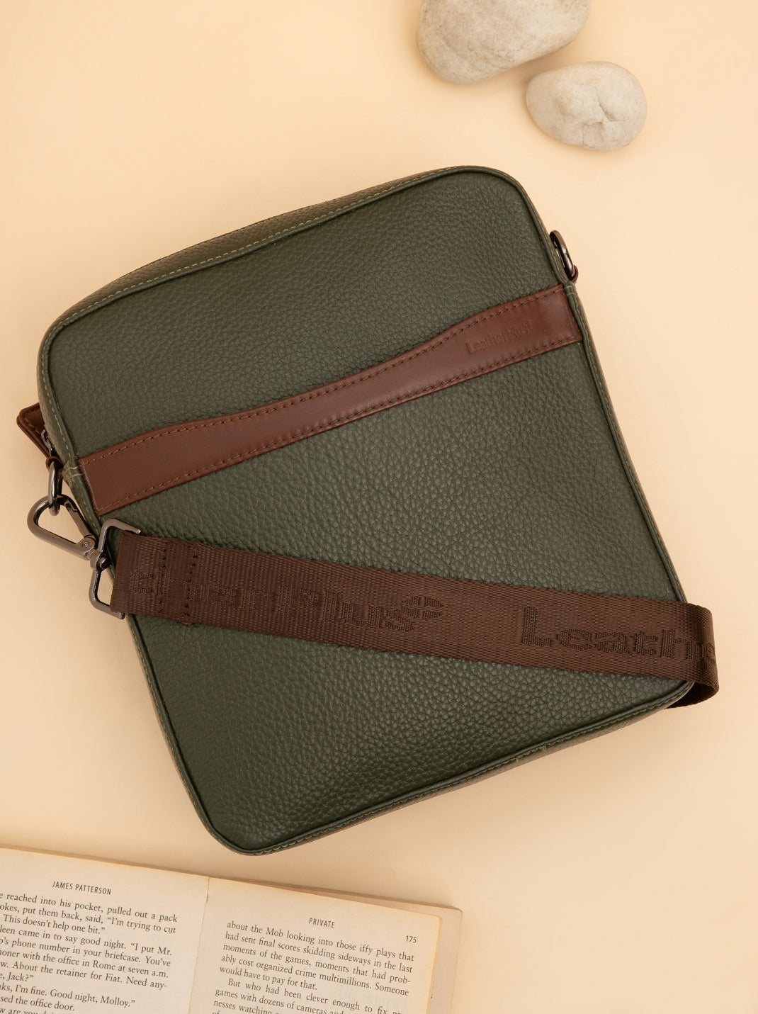 Urban Crossbody Men Sling Bag SGM-501 Olive