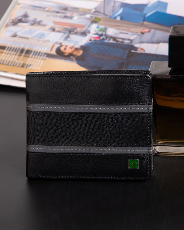 Canvas Leather Wallet