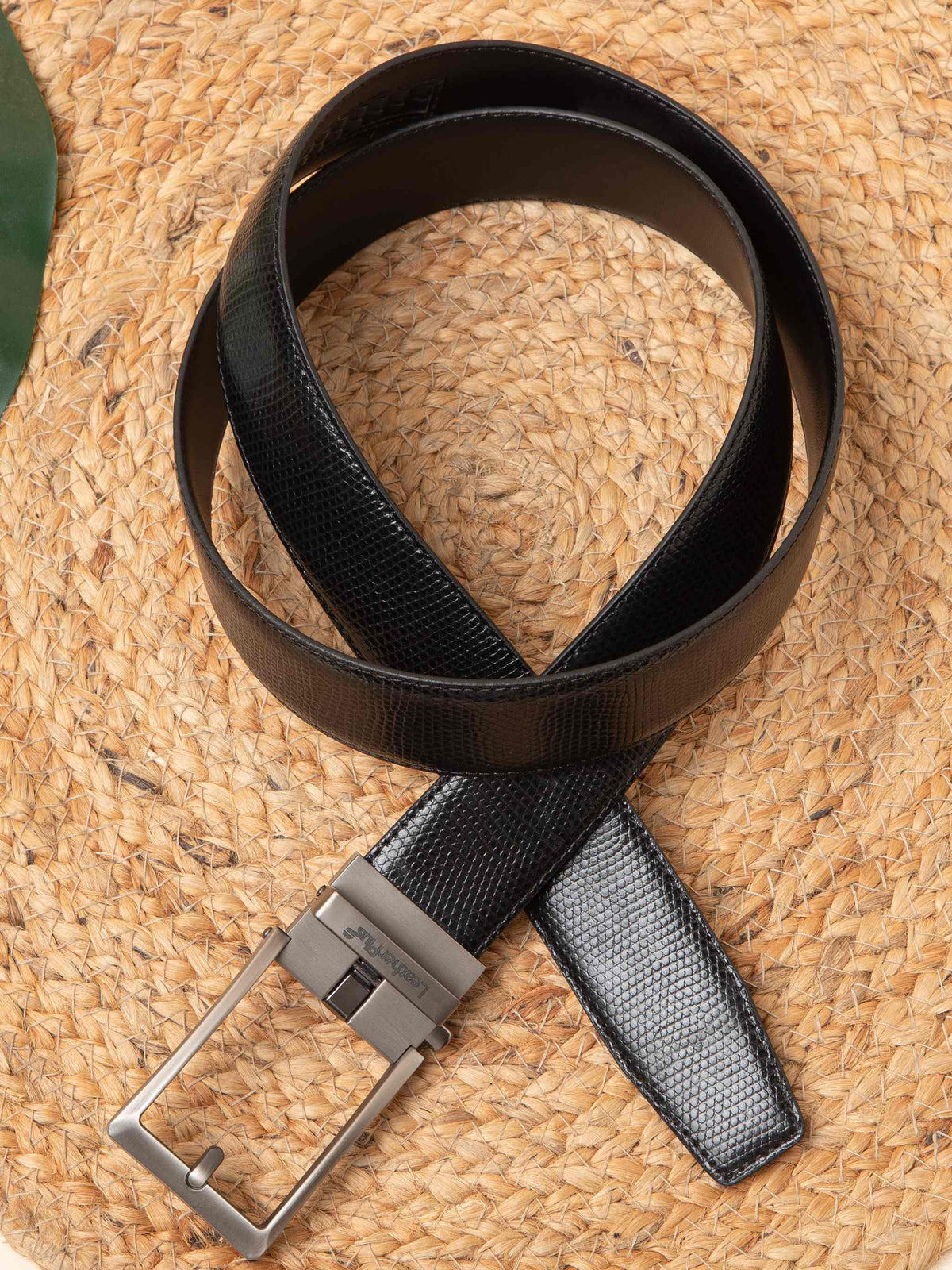 Plus Size Executive Autolock Leather Belt