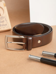 Sleek Formal Leather Belt