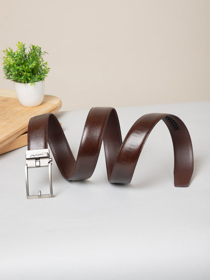 Men Autolock Belt XLAL-9705 Brown