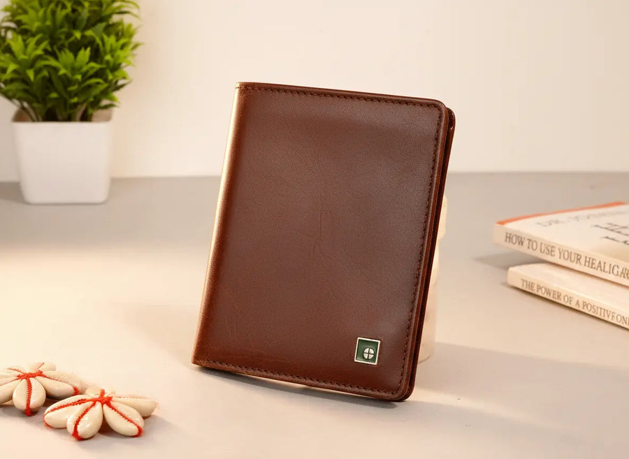 Leather Plus genuine leather wallet product detail