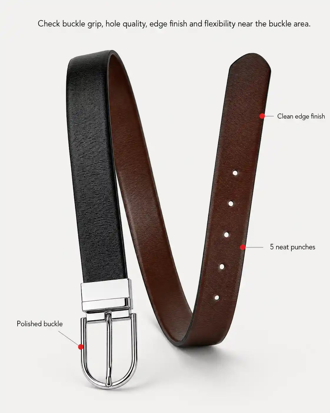 Leather Plus belt product guide
