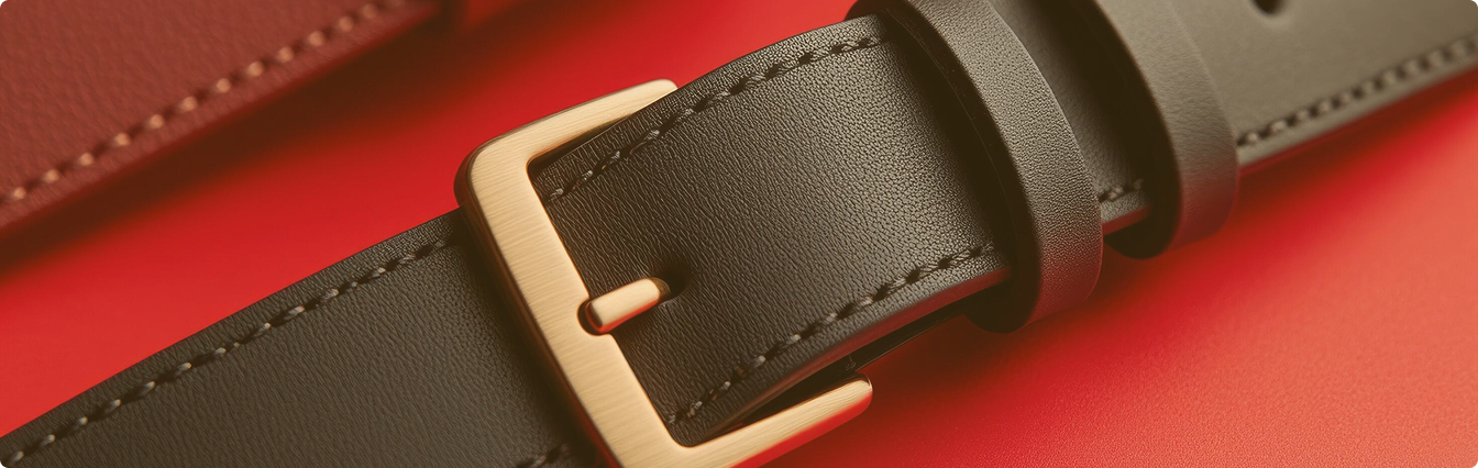 Leather Belt Banner